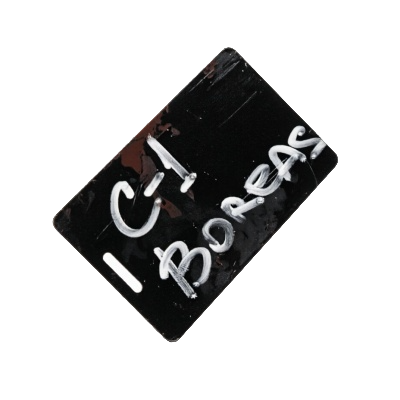 Key card for compartment C-1
